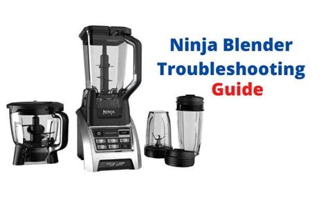 Ninja Blender Base Not Working