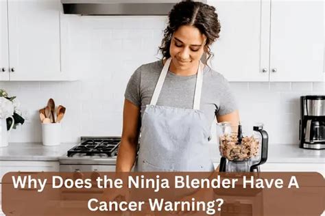 ninja blender cancer warning