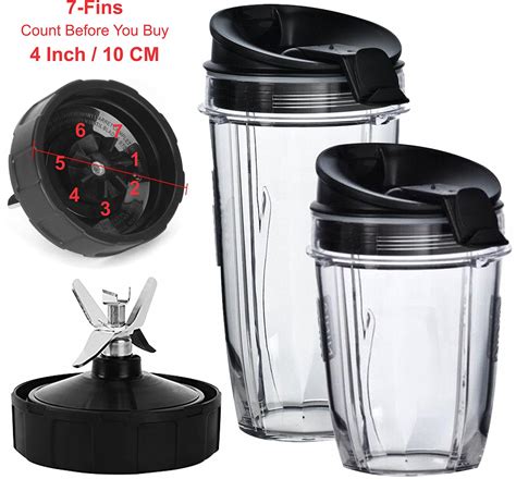 ninja blender cups and blade