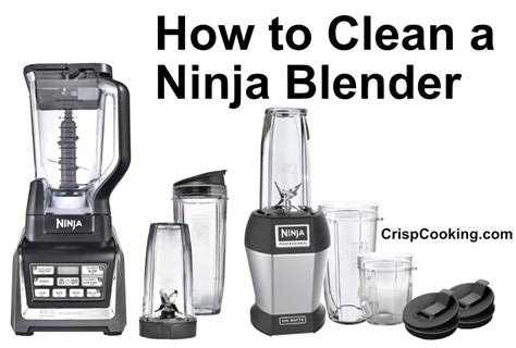 Ninja Blender How To Clean