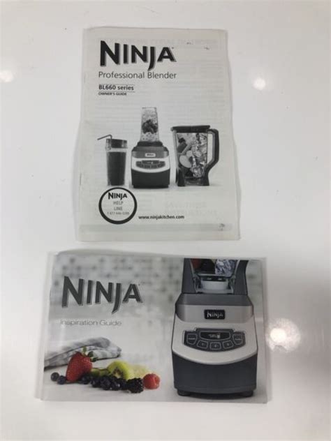 ninja blender instruction manual