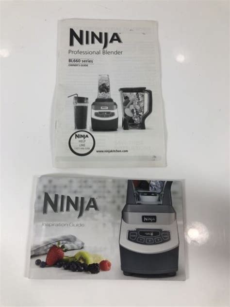 ninja blender owner's manual