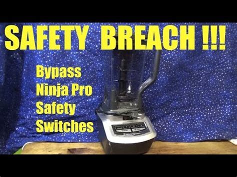 Ninja Blender Safety Switch Replacement