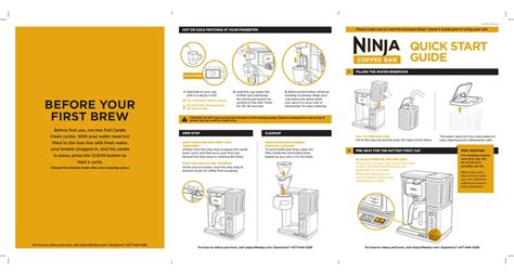 Ninja Coffee Bar User Guide