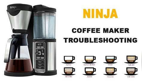 ninja coffee maker error codes