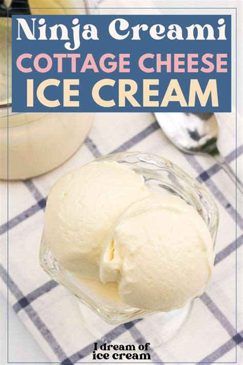 ninja creami cottage cheese ice cream recipe