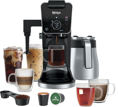 ninja dual brew coffee maker with frother