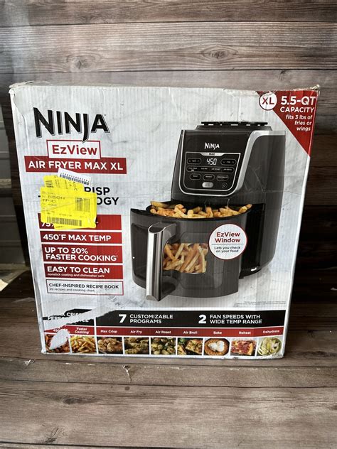 ninja ezview air fryer max xl recipes