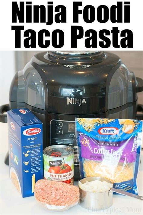 ninja foodie pasta recipes online