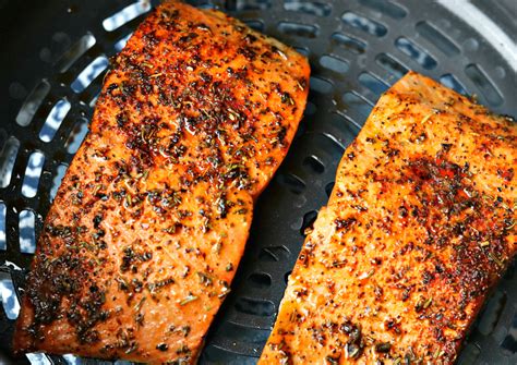 ninja grill air fryer salmon