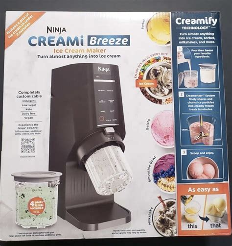 Ninja Ice Cream Maker Ebay