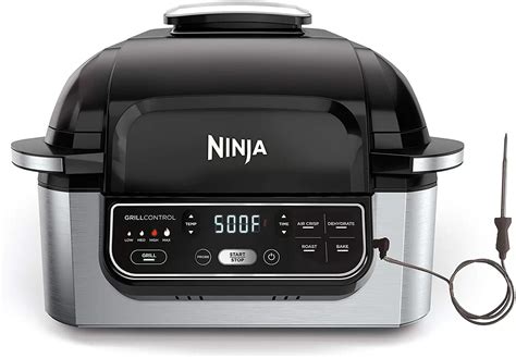 ninja indoor grill with smart probe