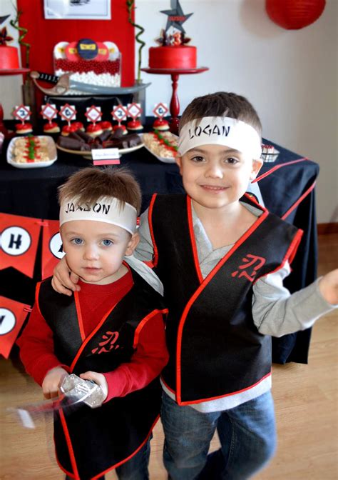 ninja kids birthday party