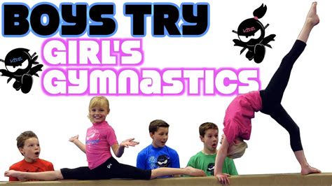 ninja kids challenges gymnastics