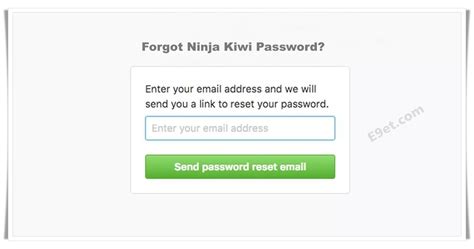 ninja kiwi account recovery