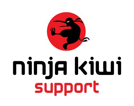ninja kiwi support