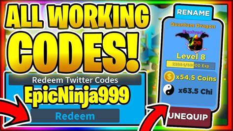 ninja legends codes roblox