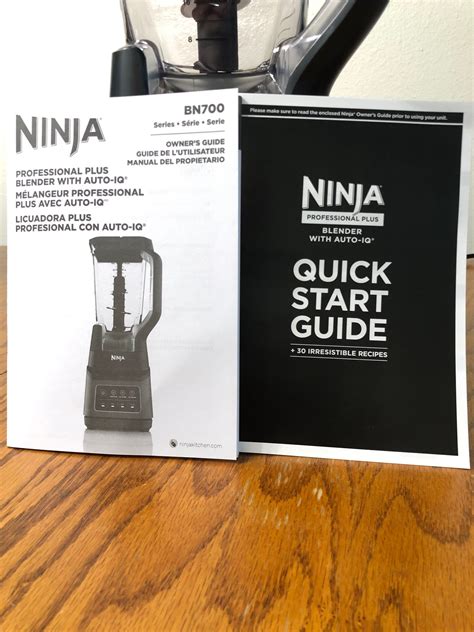 ninja professional blender recipe book