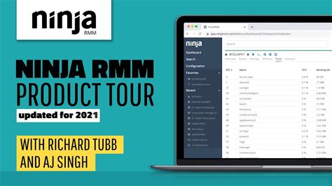 ninja rmm dashboard login