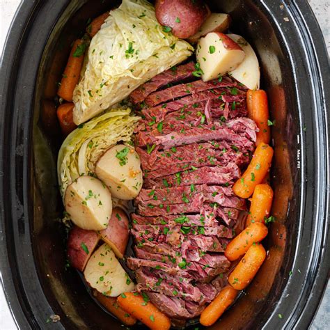 ninja slow cooker corned beef and cabbage