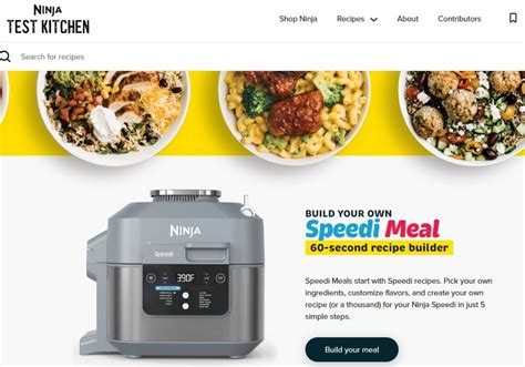 ninja speedy meal builder