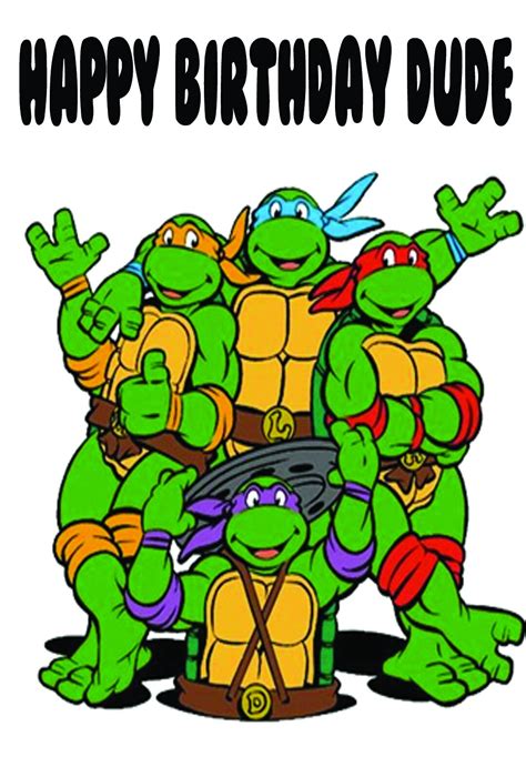 ninja turtle birthday meme