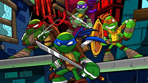 ninja turtle cartoon wallpaper