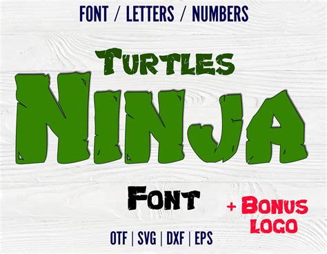 ninja turtle font generator