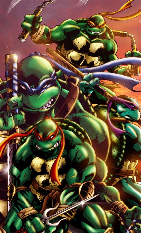 ninja turtles iphone wallpaper