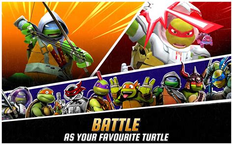 ninja turtles legends game apps