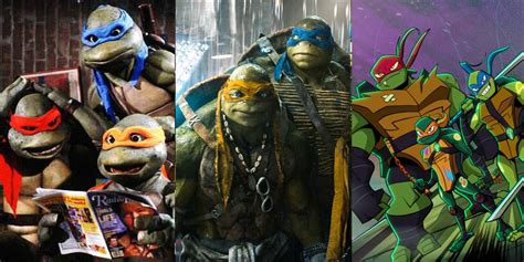 ninja turtles movies in order