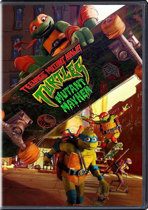 ninja turtles mutant mayhem dvd release date