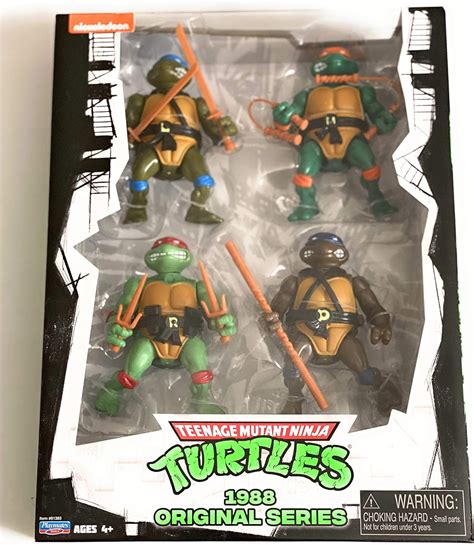 ninja turtles vintage toys in box