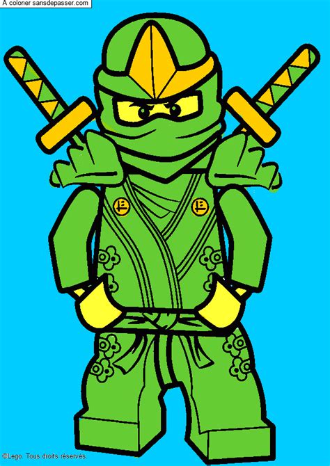 ninja vert dessin facile