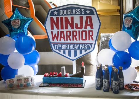 ninja warrior birthday near me