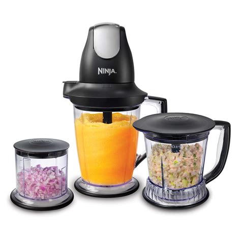 Ninja QB1004 Blender Food Processor Replacement 16 Ounce Chopper Bowl
