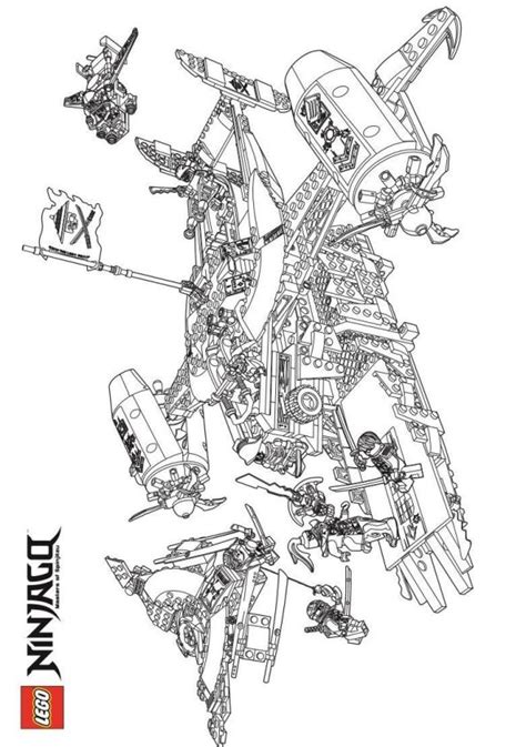 LEGO Ninjago Venomari Coloring Pages Minister Coloring