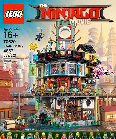 ninjago city movie lego set