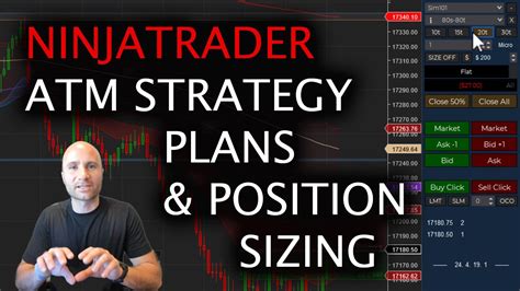 ninjatrader atm strategy