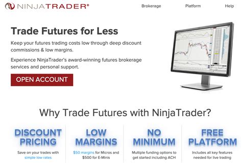 ninjatrader minimum account activity fee