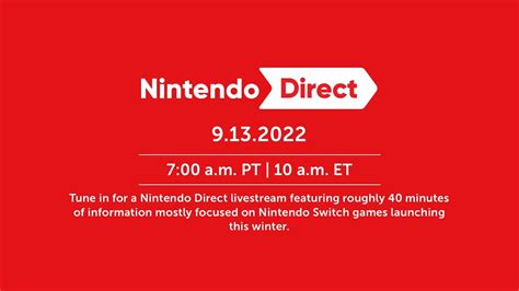 Nintendo Direct February 2022 live report SPORTOMINAL