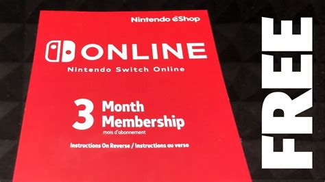 My Nintendo Online Membership Get A Free Year Of Nintendo Switch