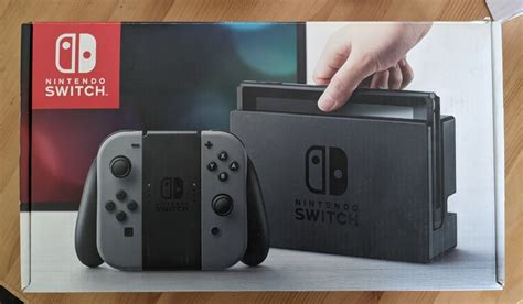 Nintendo Switch Grey Console Bundle