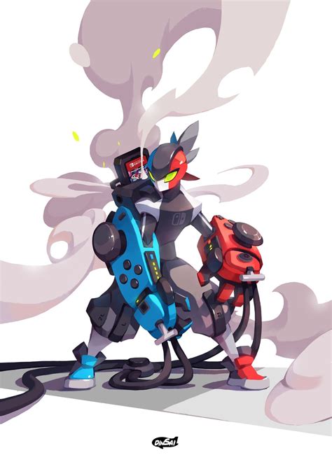 Nintendo Switch Robot Art