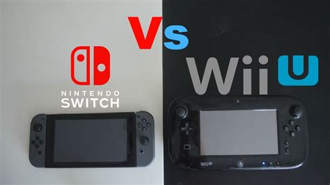 Nintendo Switch vs Wii U What