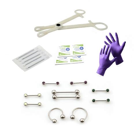 Nipple Piercing Healing Kit