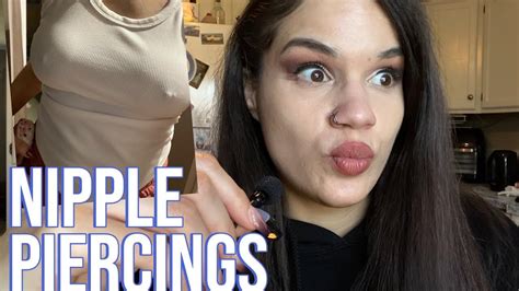 Nipple Piercing Healing Process