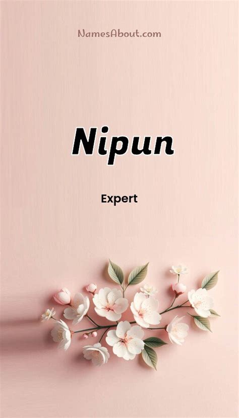nipun meaning in english