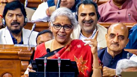 nirmala sitharaman budget 2023 live