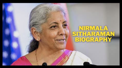 nirmala sitharaman education profile